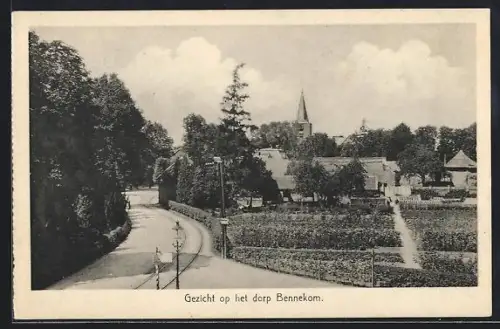 AK Bennekom, Gezicht op het dorp