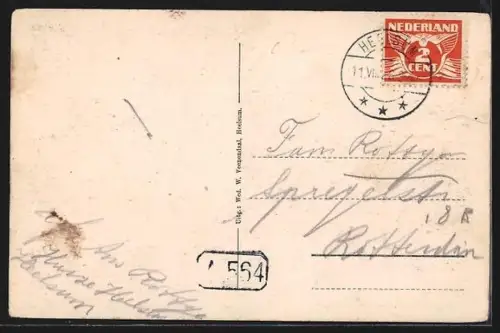 AK Heelsum, Weg naar den Noordberg