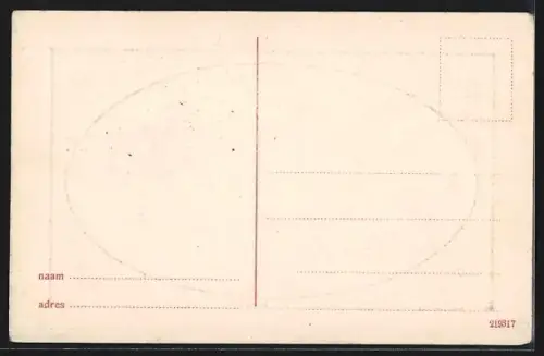 AK Gouda, Markt, Passepartout