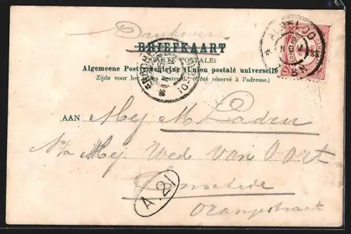 AK Almelo, Groote Straat met Postkantoor