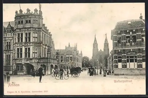 AK Arnhem, Walburgstraat, Kerk