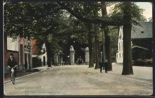 AK `s-Gravenhage, Tol, Oude Scheveningscheweg