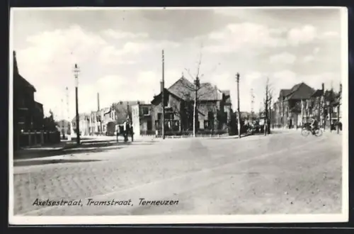 AK Terneuzen, Axelsestraat, Tramstraat, Panorama