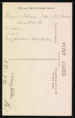 AK Portrait von Princess Christian von Dänemark im Kleid