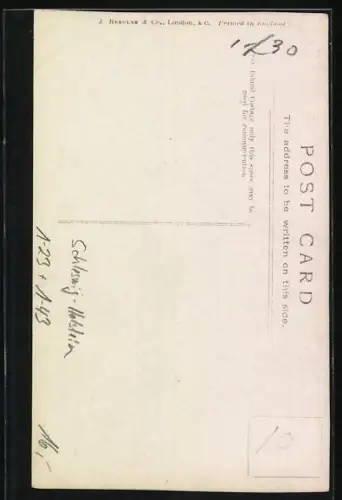 AK Portrait Princess Christian mit Hut