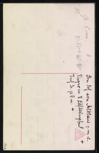 Foto-AK Sanke Nr. 382: Flugzeug, Kampfflieger Oberleutnant Freiherr von Althaus in Uniform