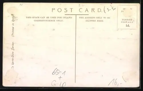 AK Clapham, Junction, View of the station with train, Bahnhof