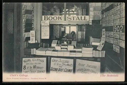 AK London, Clark`s College, The Book Stall