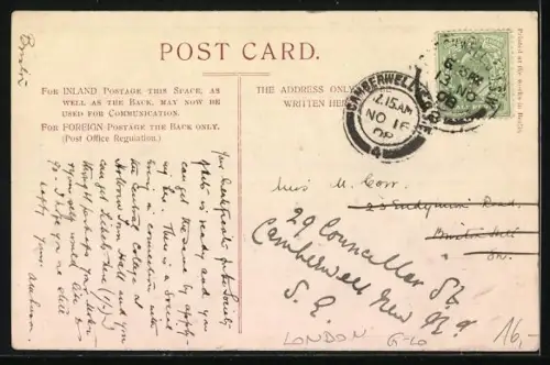 AK London, Clark`s College, The Book Stall