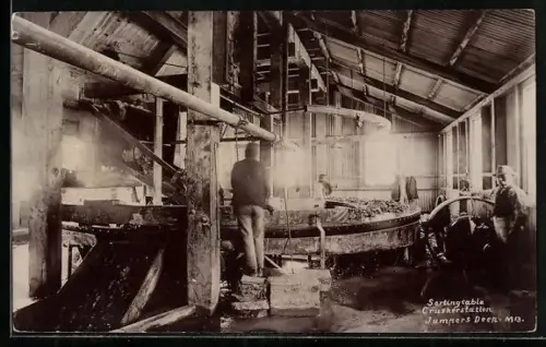 AK Johannesburg, Jumpers Deep Gold Mine, Sorting table Crusherstation