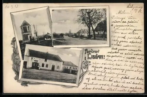 AK Libisany, Jan Riedl, Ulice