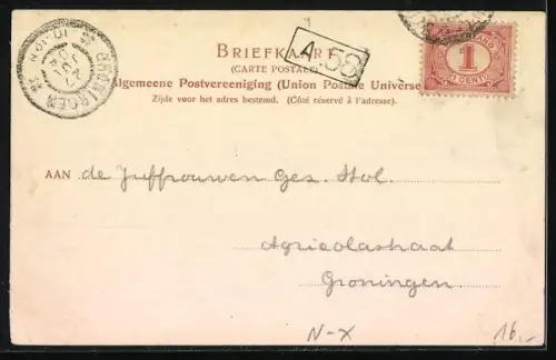 AK Utrecht, Ganzemarkt, W. Crone en Co.