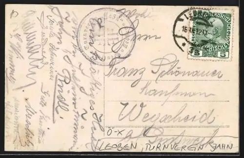 AK Leoben, Gruppenfoto v. Turnverein Jahn