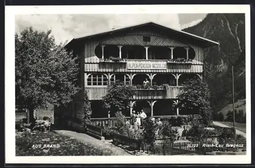 AK Brand, Gasthof Alpen-Pension Nessler