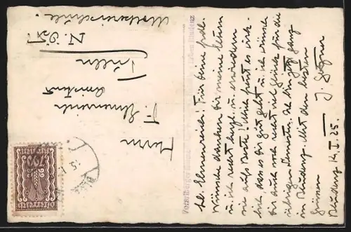 AK Bludenz, Kinder spielend in einem Garten