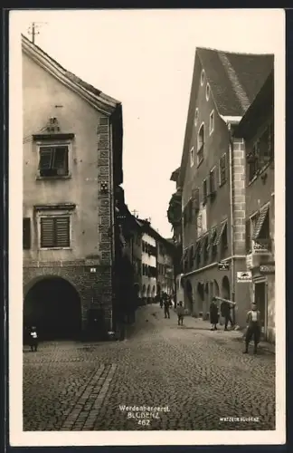 AK Bludenz, Partie in der Werdenbergerstrasse