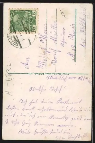 AK Rankweil, Partie am Gasthof zur Traube