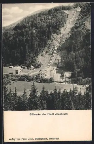 AK Innsbruck, Sillwerke der Stadt Innsbruck