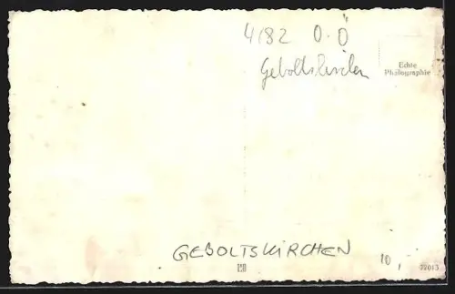 Foto-AK Geboltskirchen, Strassenpartie mit Spenglerei Imlinger