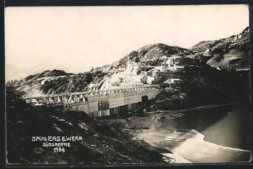 AK Schafberg, Spullerseewerk, Südsperre