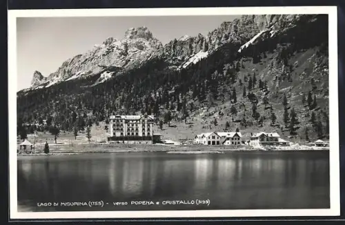 AK Lago di Misurina, Verso Popena e Cristallo