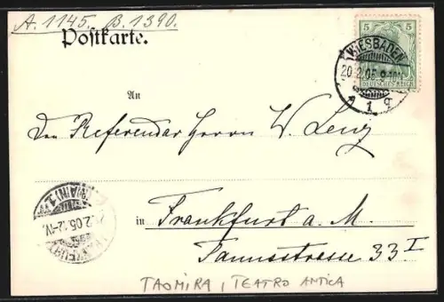 AK Taormina, Teatro Antica