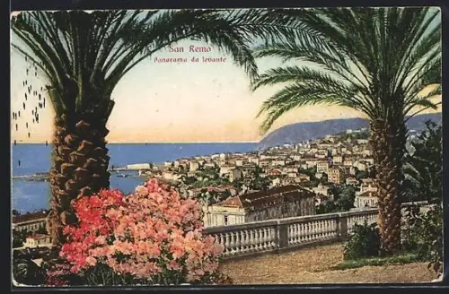 AK San Remo, Panorama da levante