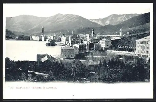 AK Rapallo /Riviera di Levante, Panorama