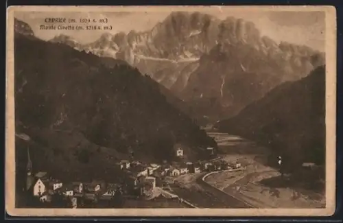 AK Caprile, Panorama, Monte Civetta