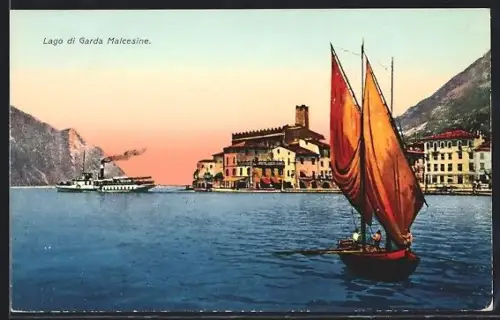 AK Malcesine /Lago di Garda, Panorama