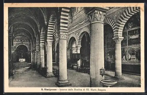 AK S. Gimignano, Basilica di S. Maria Assunta, Interno