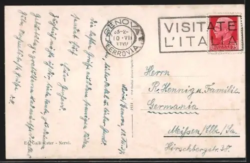 AK Genova-Nervi, Scogli e Torre Gropallo