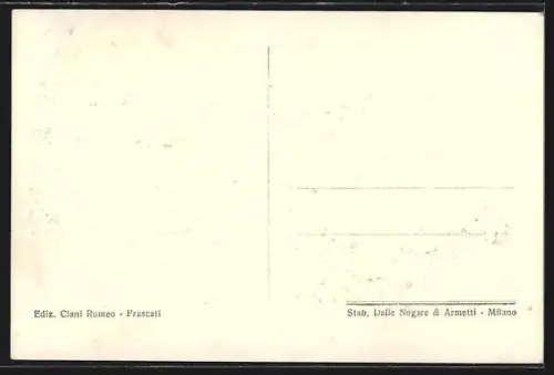 AK Frascati, Giardini e monumento ai Caduti