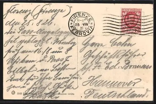 AK Firenze, Giardino di Boboli, Entrata