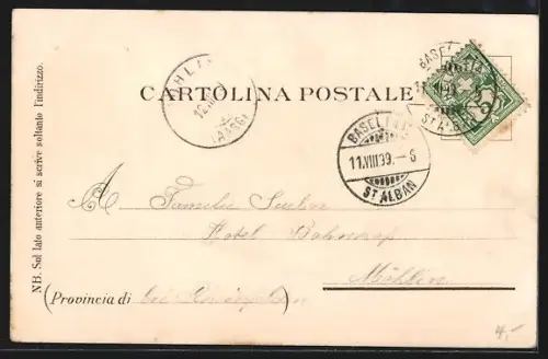 Lithographie Roma, Monte Cavallo, Villa Borghese