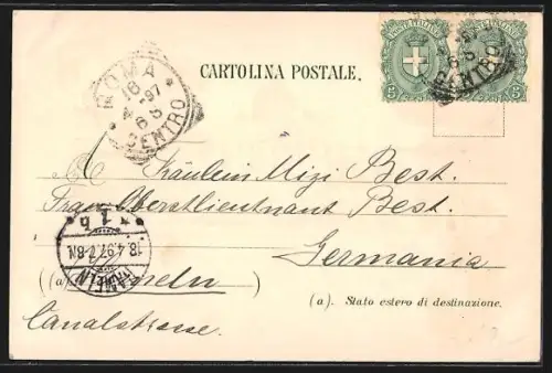 Lithographie Roma, S.Pierro e Laterane