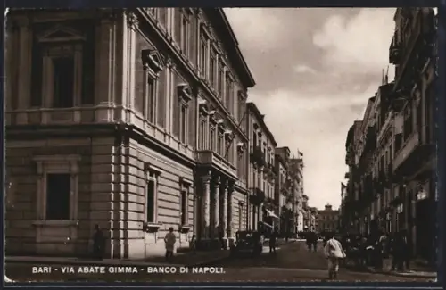 AK Bari, Via Abate Gimma, Banco di Napoli
