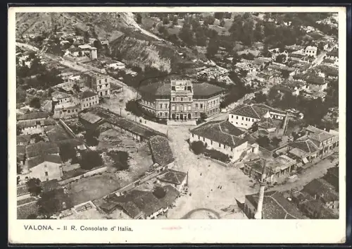 AK Valona, II. R. Consolato d`Italia
