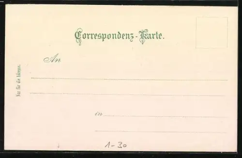 AK Turnvater Friedrich Ludwig Jahn im Porträt