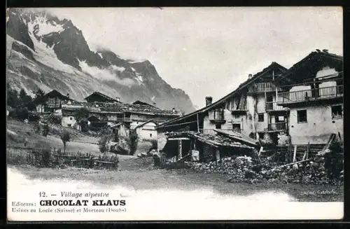 AK Chocolat Klaus, Village alpestre