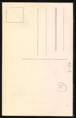 AK Splügenpost beim Anstieg, Postkutsche