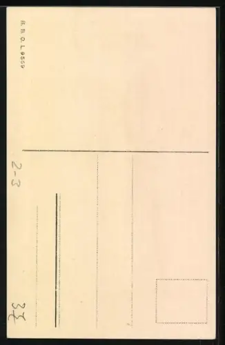 Künstler-AK Mann im Anzug wirft einen Brief in den Briefkasten