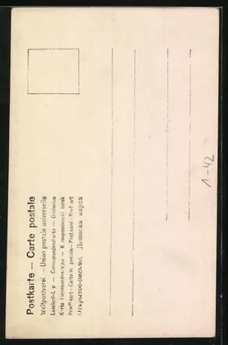 AK Kriehuber im Selbstporträt