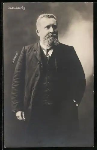 AK Jean Jaurès im Porträt