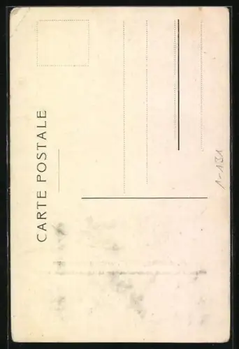 AK M. Auguste Dide im Porträt