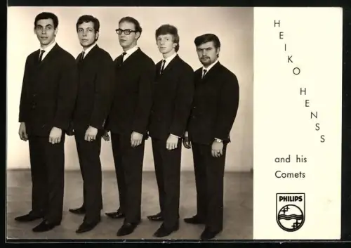AK Musiker Heiko Henss mit den Cometen, Autogramm