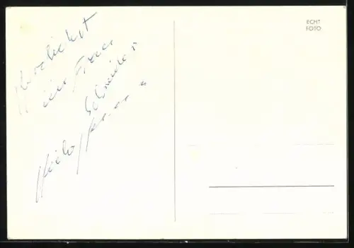 AK Musiker Heiko Henss mit den Cometen, Autogramm