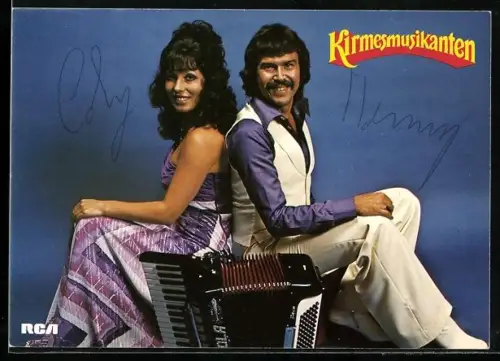 AK Musiker des Duos Kirmesmusikanten