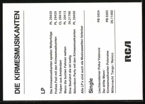 AK Musiker des Duos Kirmesmusikanten