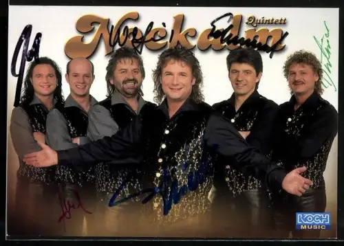 AK Musiker der Band Quintett Nockalm